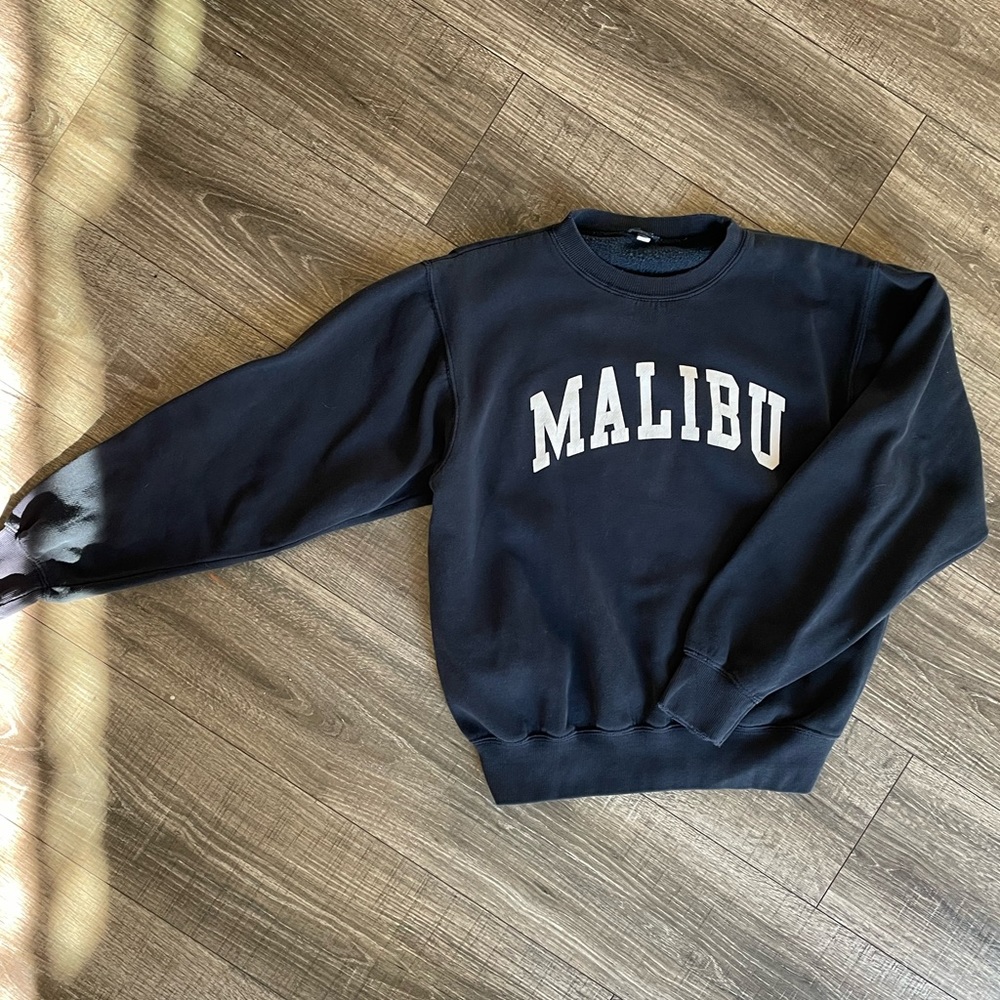 Navy Blue Vintage Malibu Sweatshirt